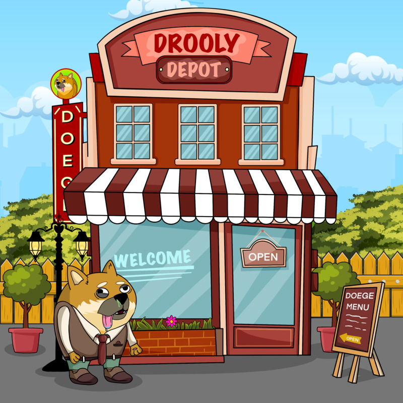 Drooly Doege's building his onw online shop